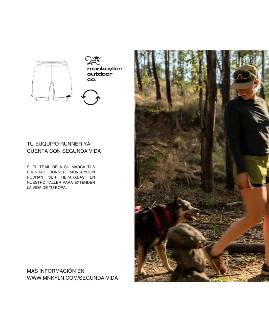 Ya conoces Segunda Vida Monkeylion? 
Conoce mas a cerca de esta iniciativa en nuestra pagina web

Shorts Running Hombre y Mujer disponibles en todas las tallas 

Encuentralos ya en la p&aacute;gina Web, Con env&iacute;o a todo mexico!