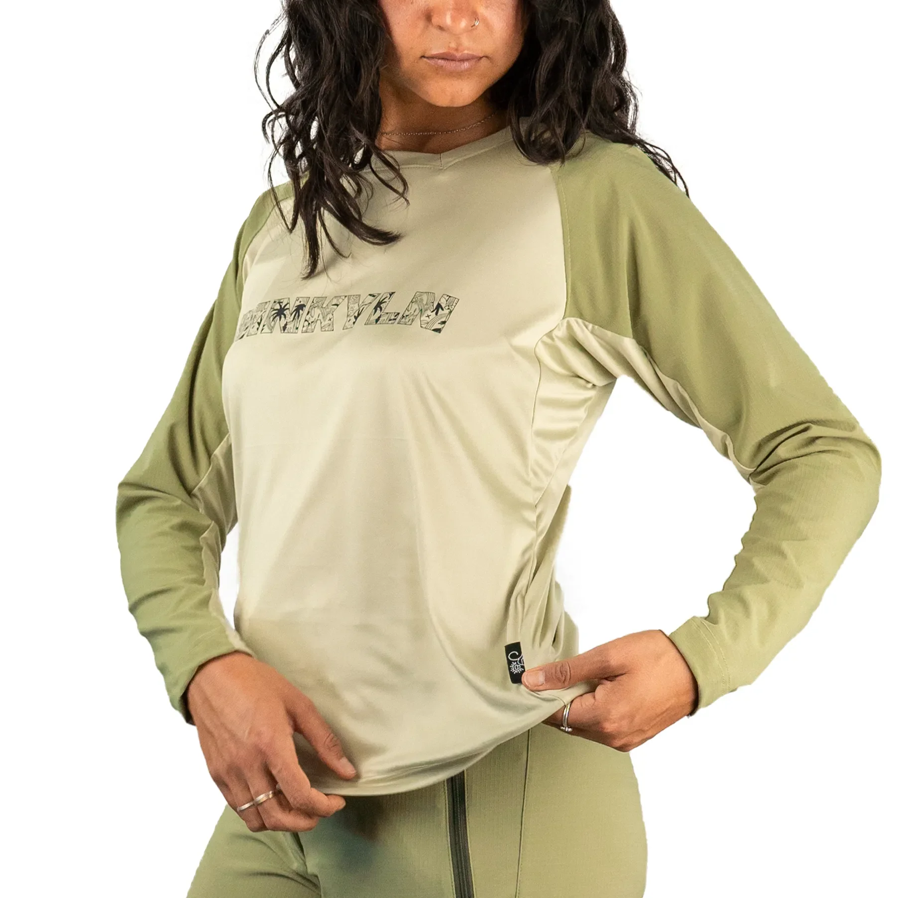 Bio Jersey MTB Green - Mujer