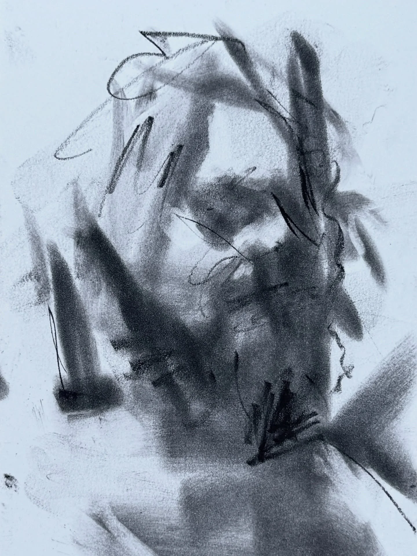 1-8(?)

I haven&rsquo;t touched &lsquo;pan pastel&rsquo; in almost 10 years,
so it was interesting to invite an old friend back in
to see how new pathways would respond
to a forgotten medium

&gt;I&rsquo;ll make a demo on this one soon- it hits like 