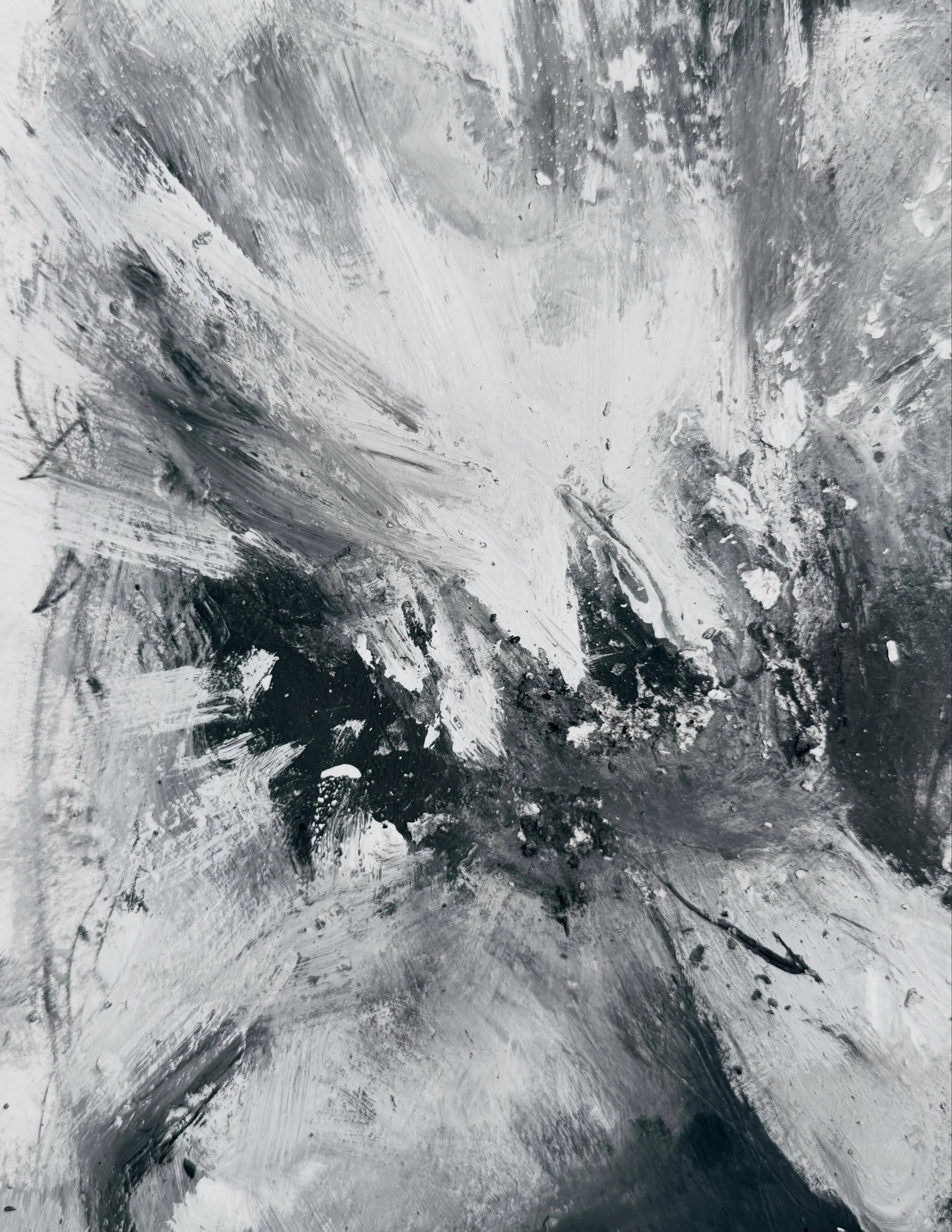 {gesso charcoal ink}

listening. finding things out.
bumping into walls.
climbing said walls.
repeating to myself- there are no mistakes. only insights.

fascinating to see the paths not taken in the timelapse.
some he saw. some he didn&rsquo;t.
invi