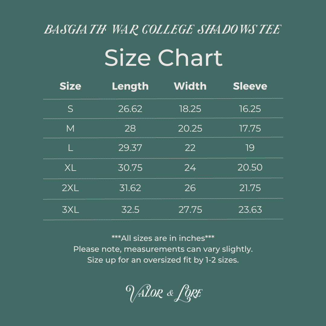 basgiath war college shadows tee.png
