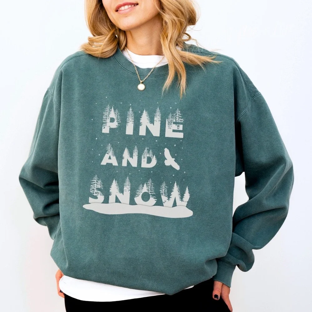 'Pine Snow' Rowan Whitethorn premium crew — Valor Lore