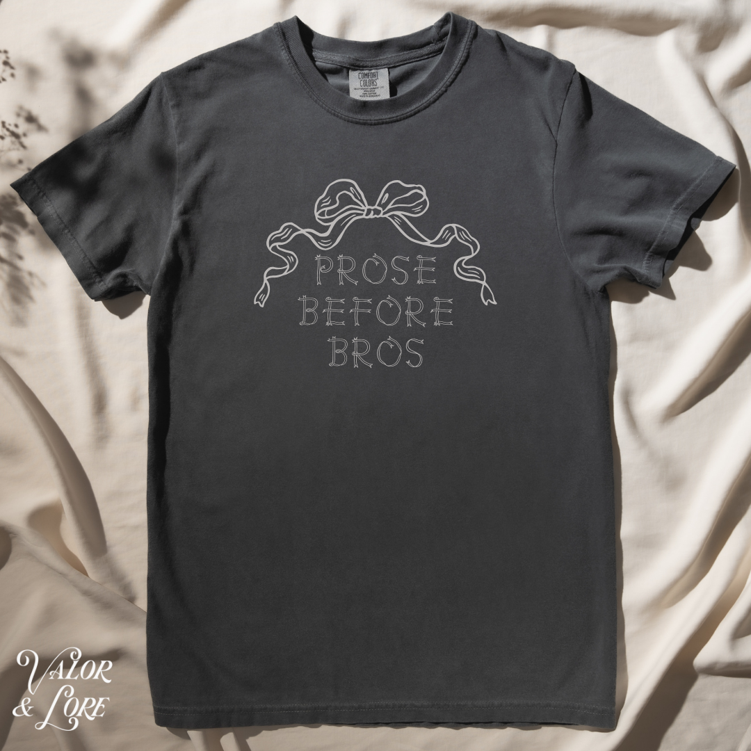 Prose before Bros - pepper tee - valor & lore.png