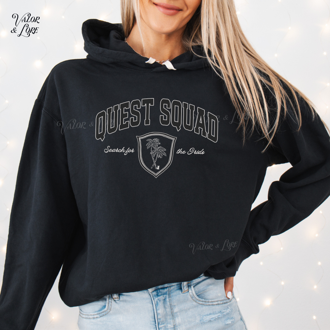 Quest Squad lightweight hoodie - black - valor & lore.png
