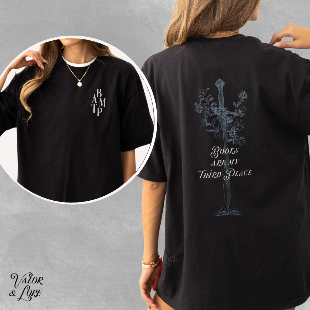 Books are my Third Place 001 tee