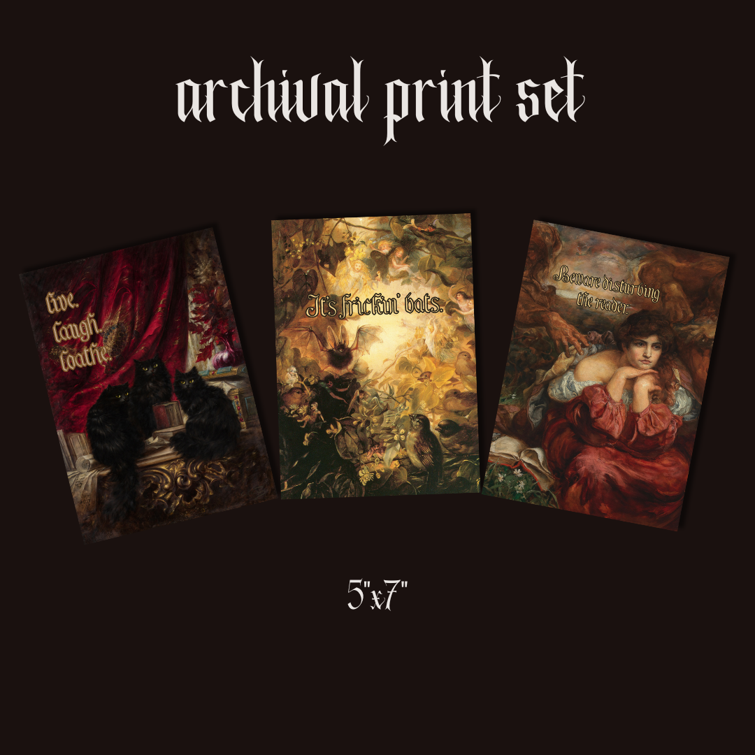 archival Halloween prints 5x7 - valor & lore.png