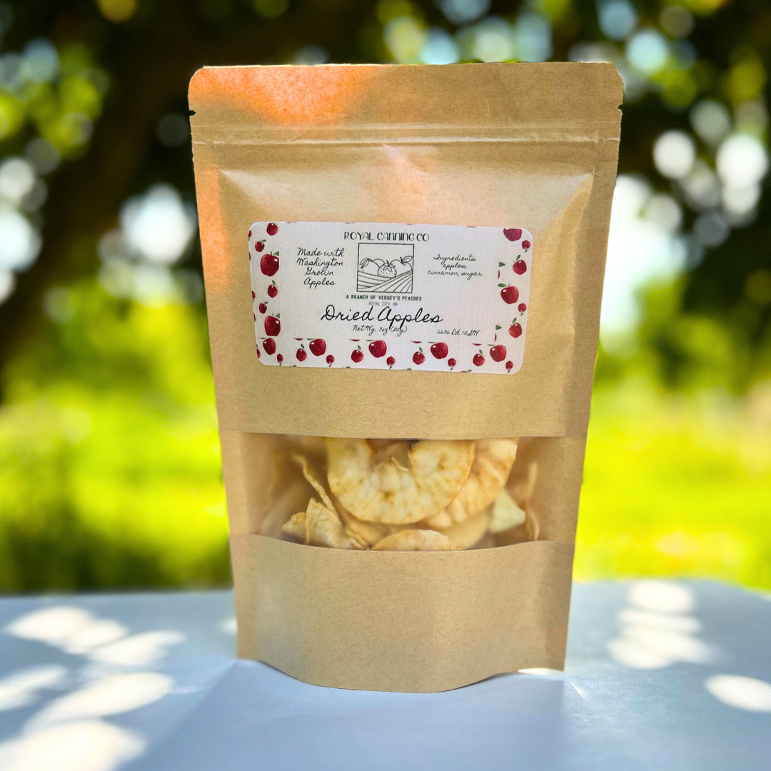 Dried Apples 3 oz bag