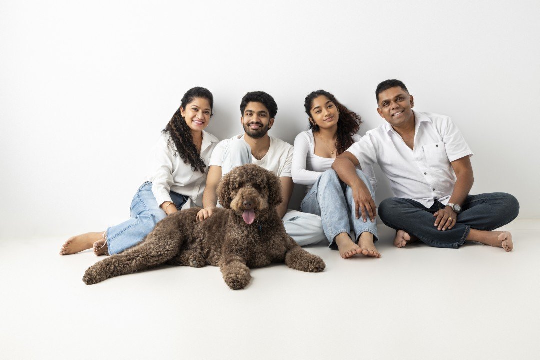 A Family with fur babies is better - because love comes with paws and wagging tails! 🐾
They are the extra family member you didn't know you needed and that will always hold a special place in your hearts.♥️
Capturing the special bond within
