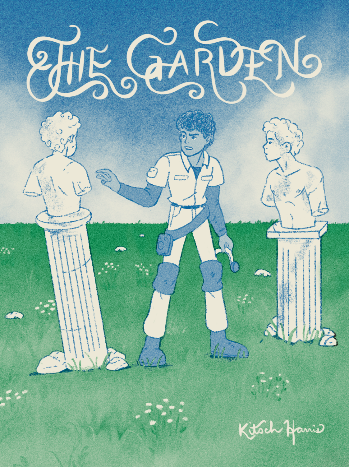The Garden - Risograph Mini Comic