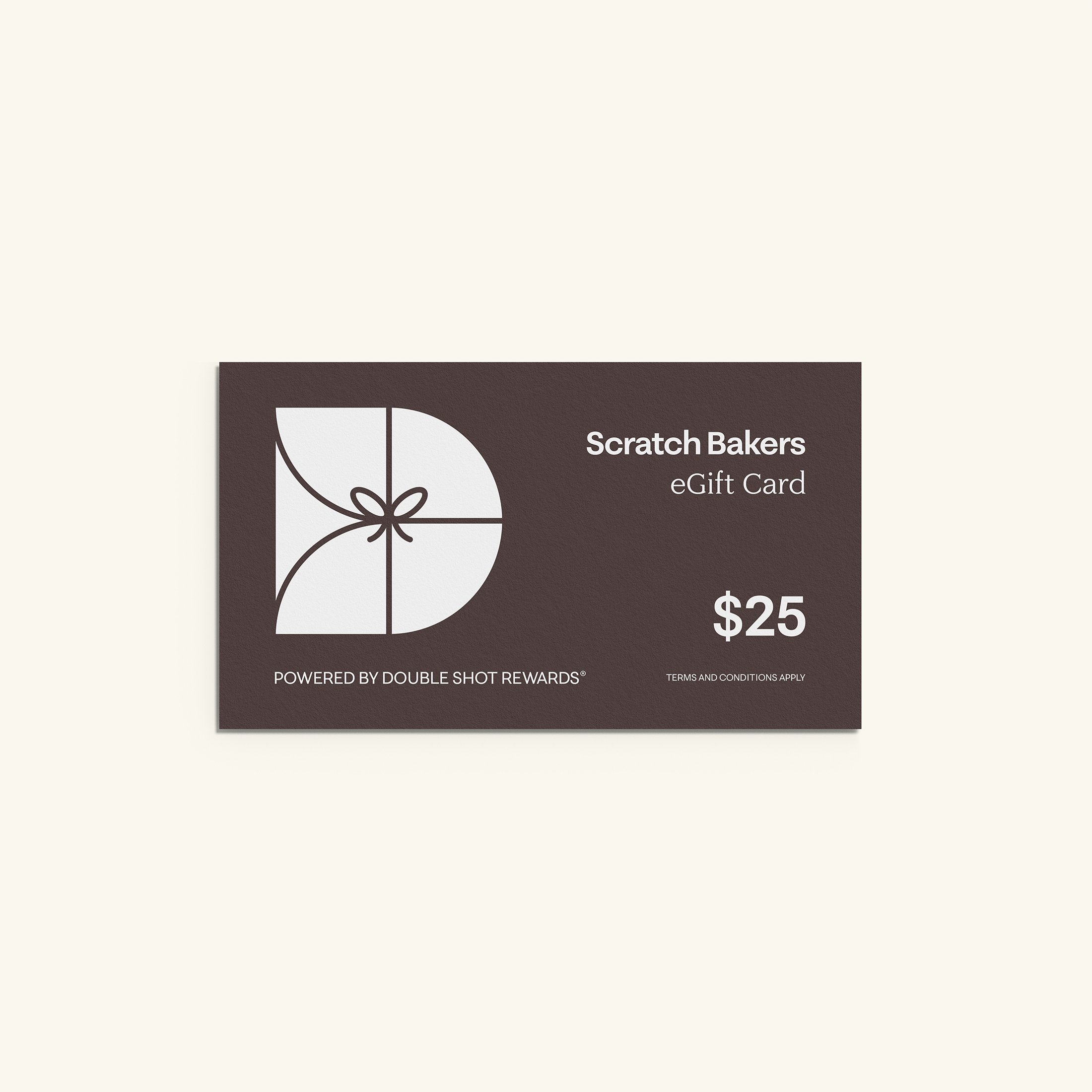 Scratch Bakers $25 eGift Card