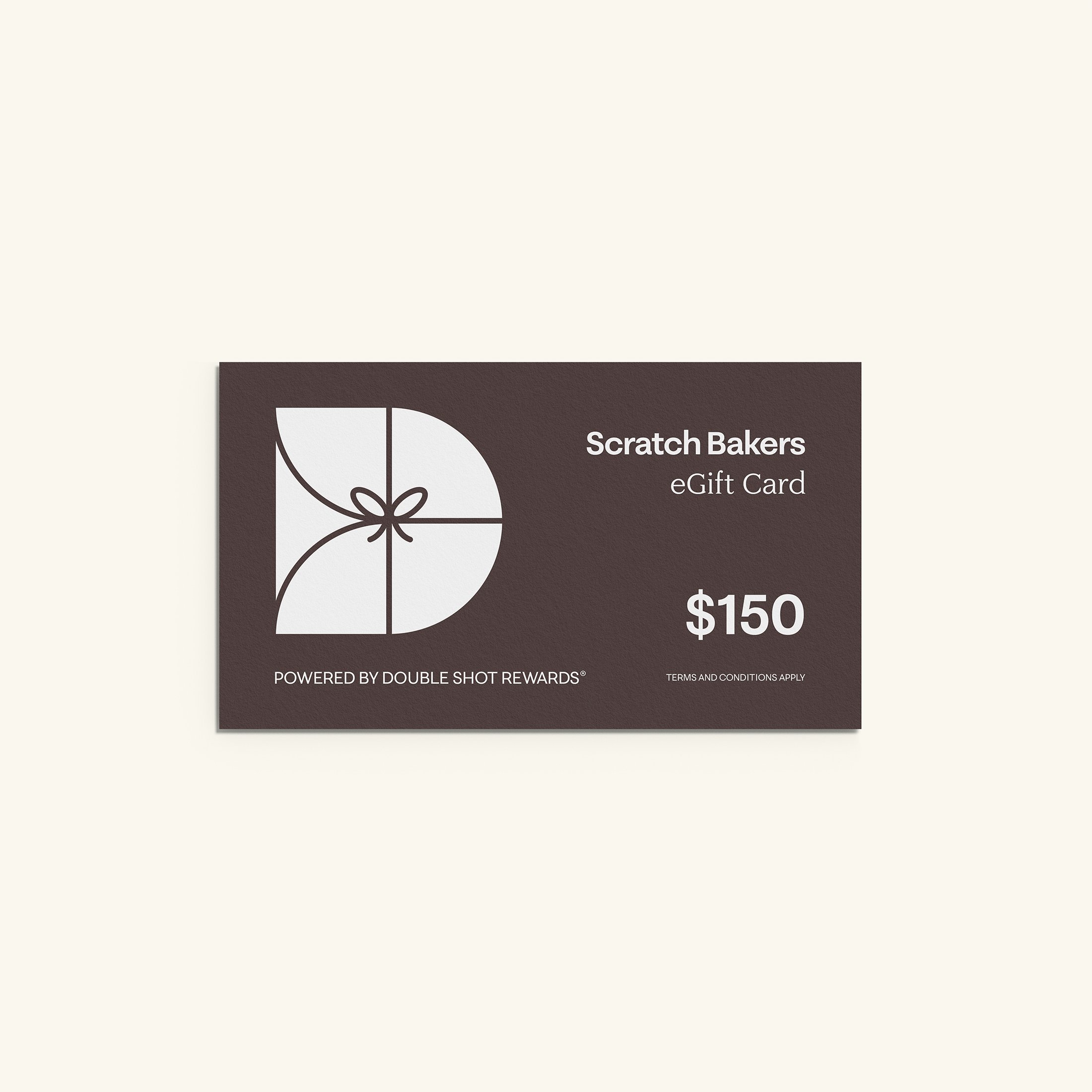 Scratch Bakers $150 eGift Card