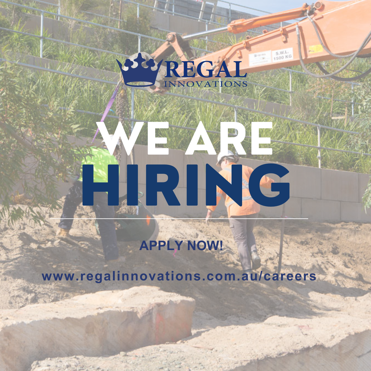 We Are Hiring! — Regal Innovations Commercial Landscaping