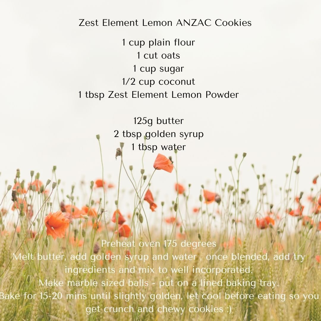 On this ANZAC day - try our version of the classic cookie.
#lestweforget
#anzaccookies
#family#memories
