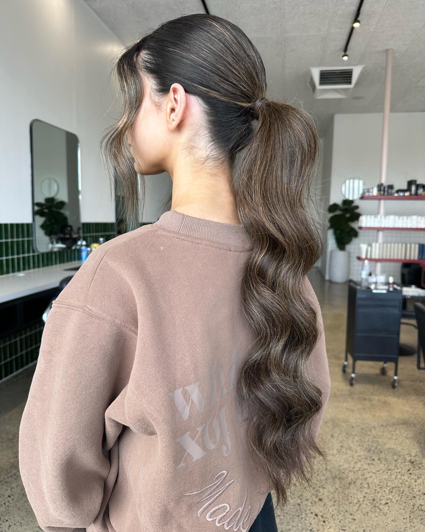 HAIR ENVY with this gorgeous sleek pony ✨🤍

STYLED W// @hottoolsproau @davroe