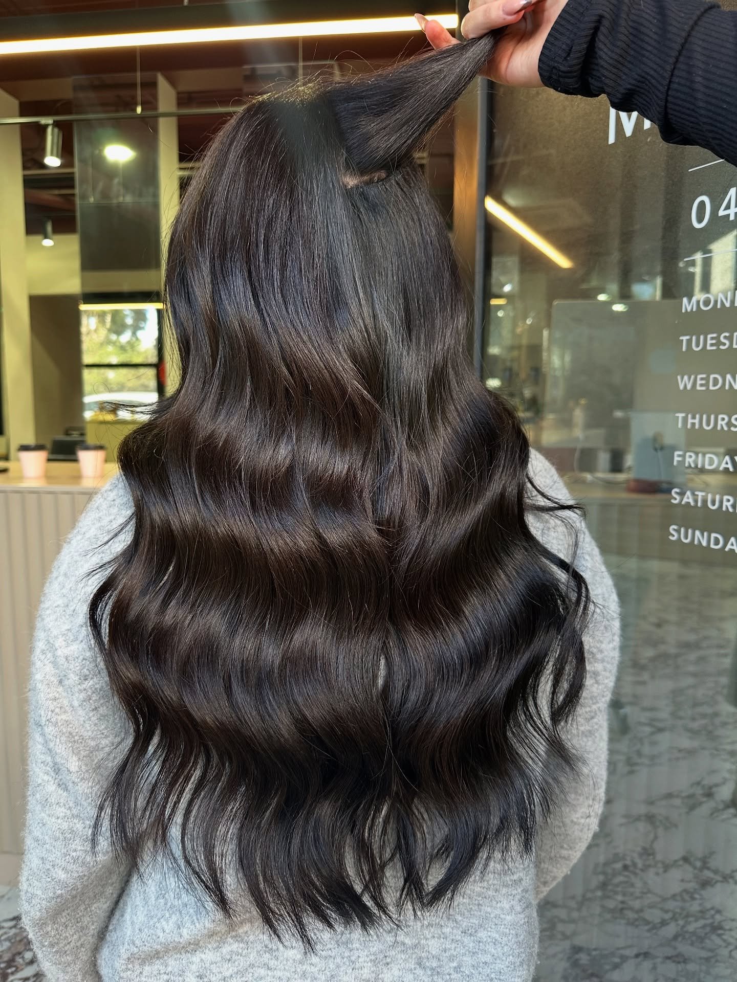 EXTENSIONS; we love them, we can&rsquo;t live without them. Ask us about about hair extensions at your next appointment 🫶🏻✨💥