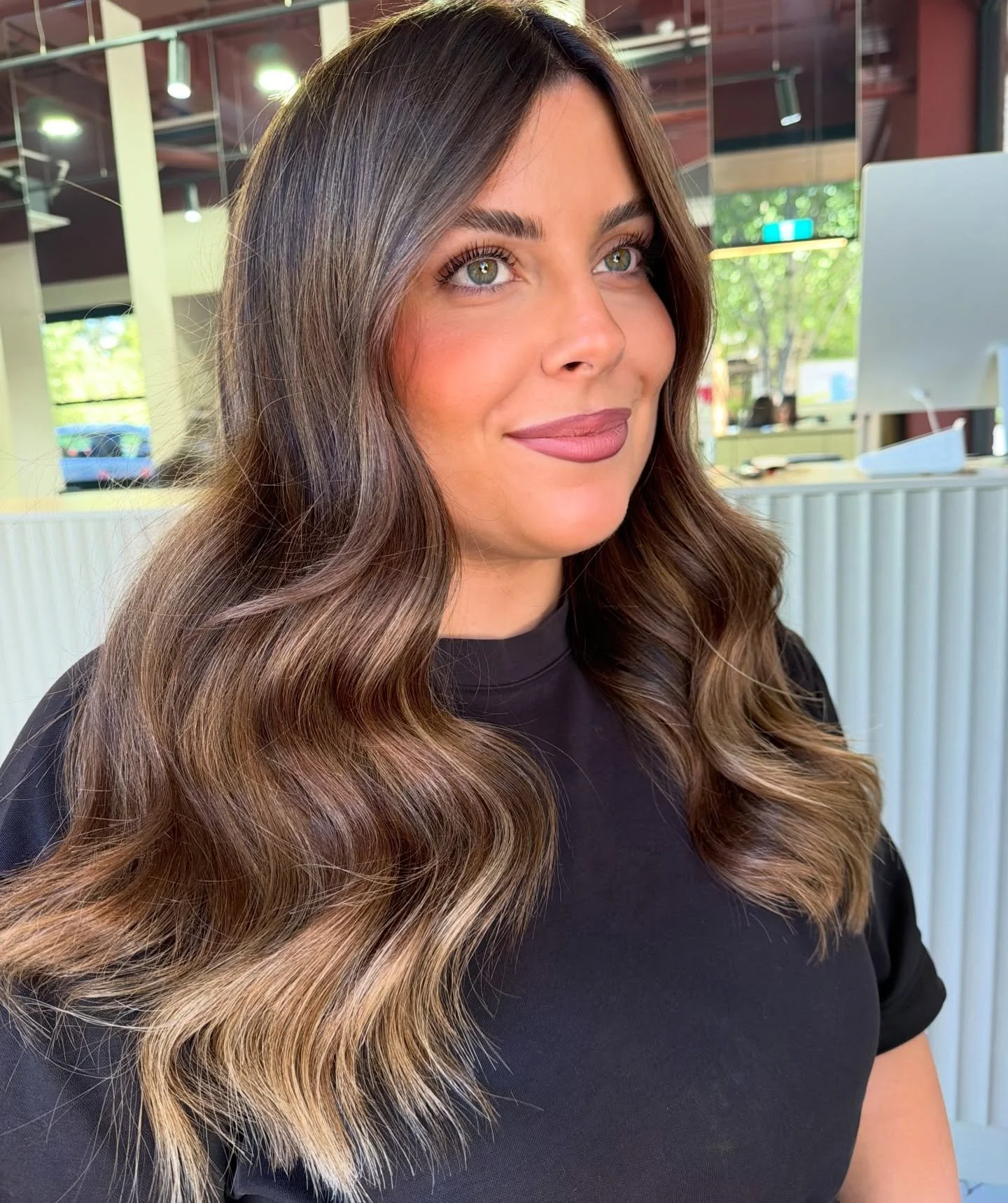 Our makeup artist got her hair did ⚡️⚡️⚡️