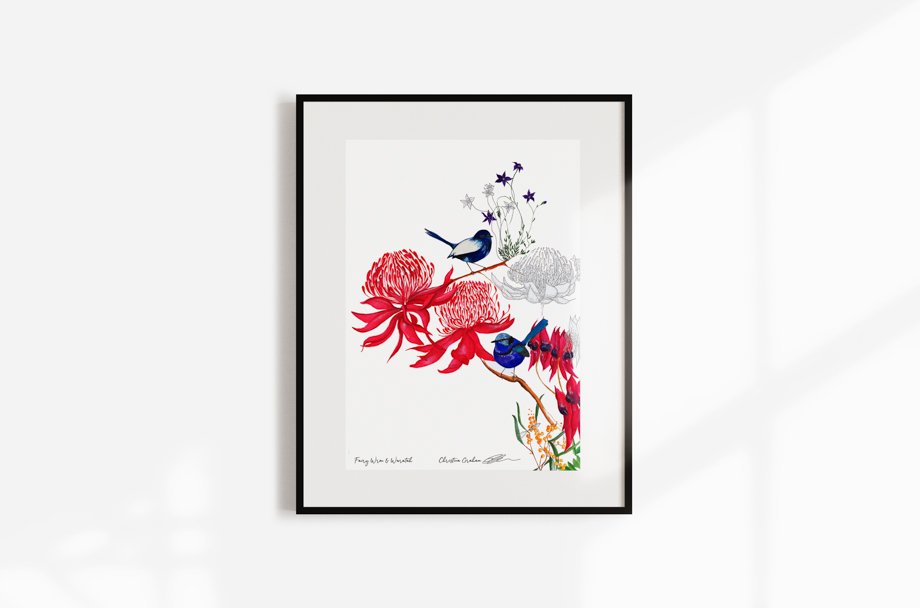 5_FAIRY WREN_Waratah_Frame Mock Up_Low Res.jpeg