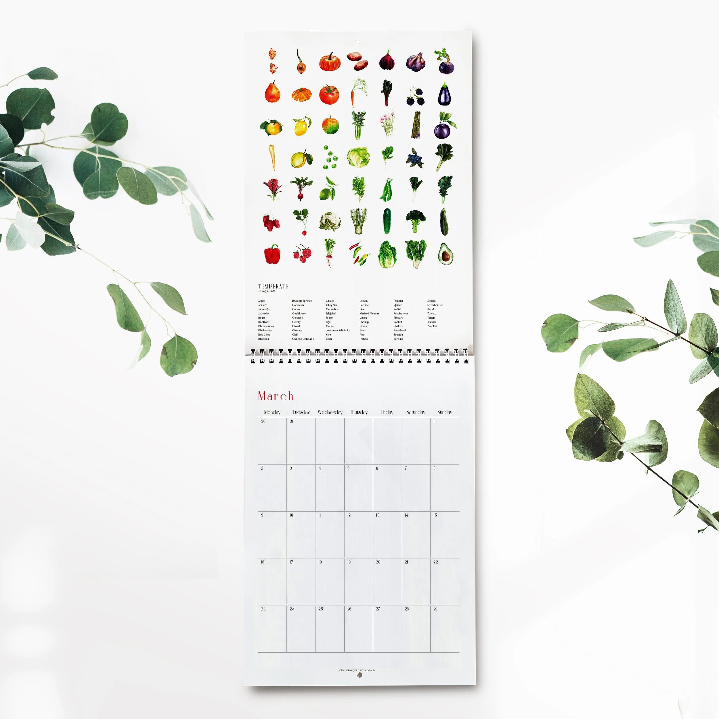 Illustration - 2026 Calendar - Frame Mockup Kit_Eating Guide Pages_March.jpg
