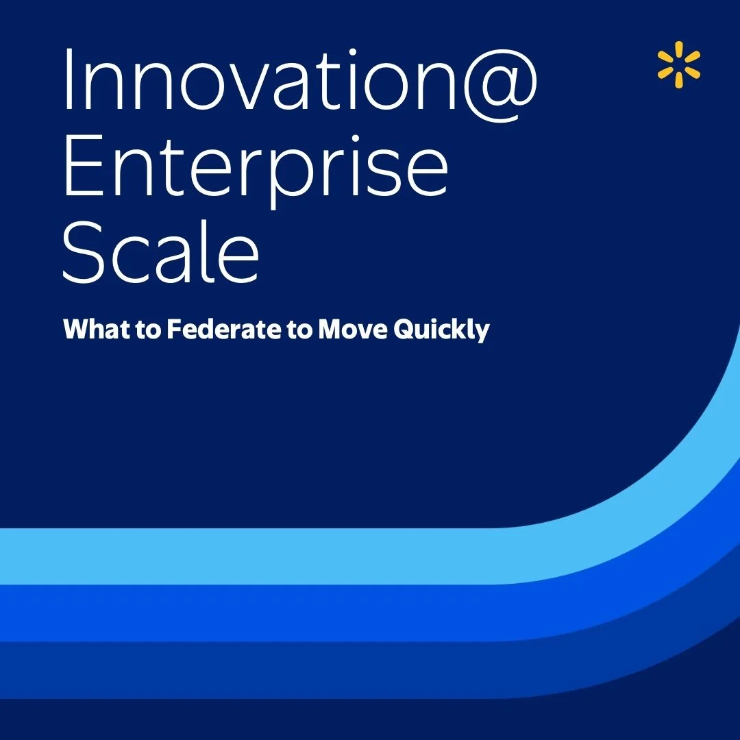 Innovation @ Enterprise Scale