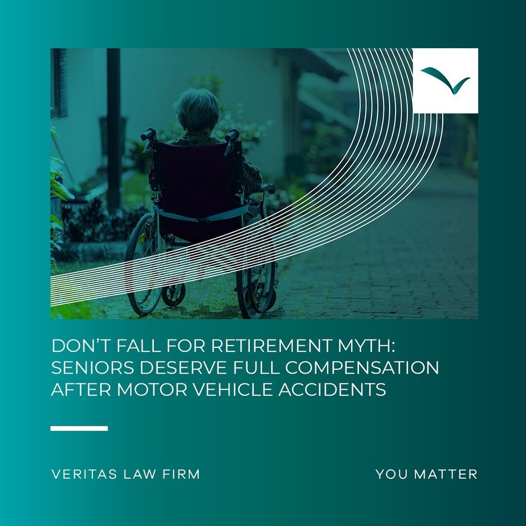 Retirement doesn't exempt you from fair compensation in accidents. In a recent case, a 73-year-old woman secured a $300,000 settlement after a motor vehicle accident left her with severe injuries. Despite age restrictions on her claim, justice prevai