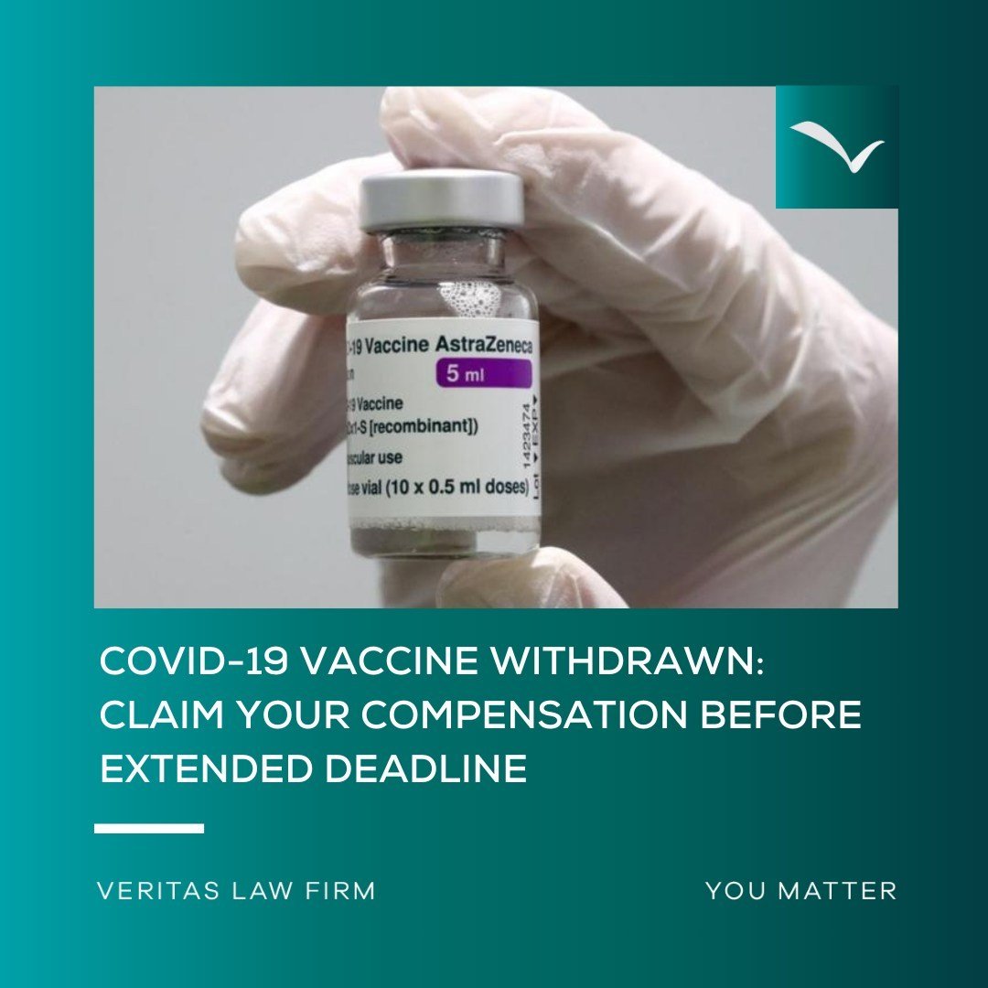 The COVID-19 Vaccine Claims Scheme, initially set to close on 17 April 2024, has been extended to 𝟯𝟬 𝗦𝗲𝗽𝘁𝗲𝗺𝗯𝗲𝗿 𝟮𝟬𝟮𝟰. This extension is a crucial opportunity for those who have suffered 𝘢𝘥𝘷𝘦𝘳𝘴𝘦 𝘳𝘦𝘢𝘤𝘵𝘪𝘰𝘯𝘴 to 𝘾𝙊𝙑𝙄𝘿-19
