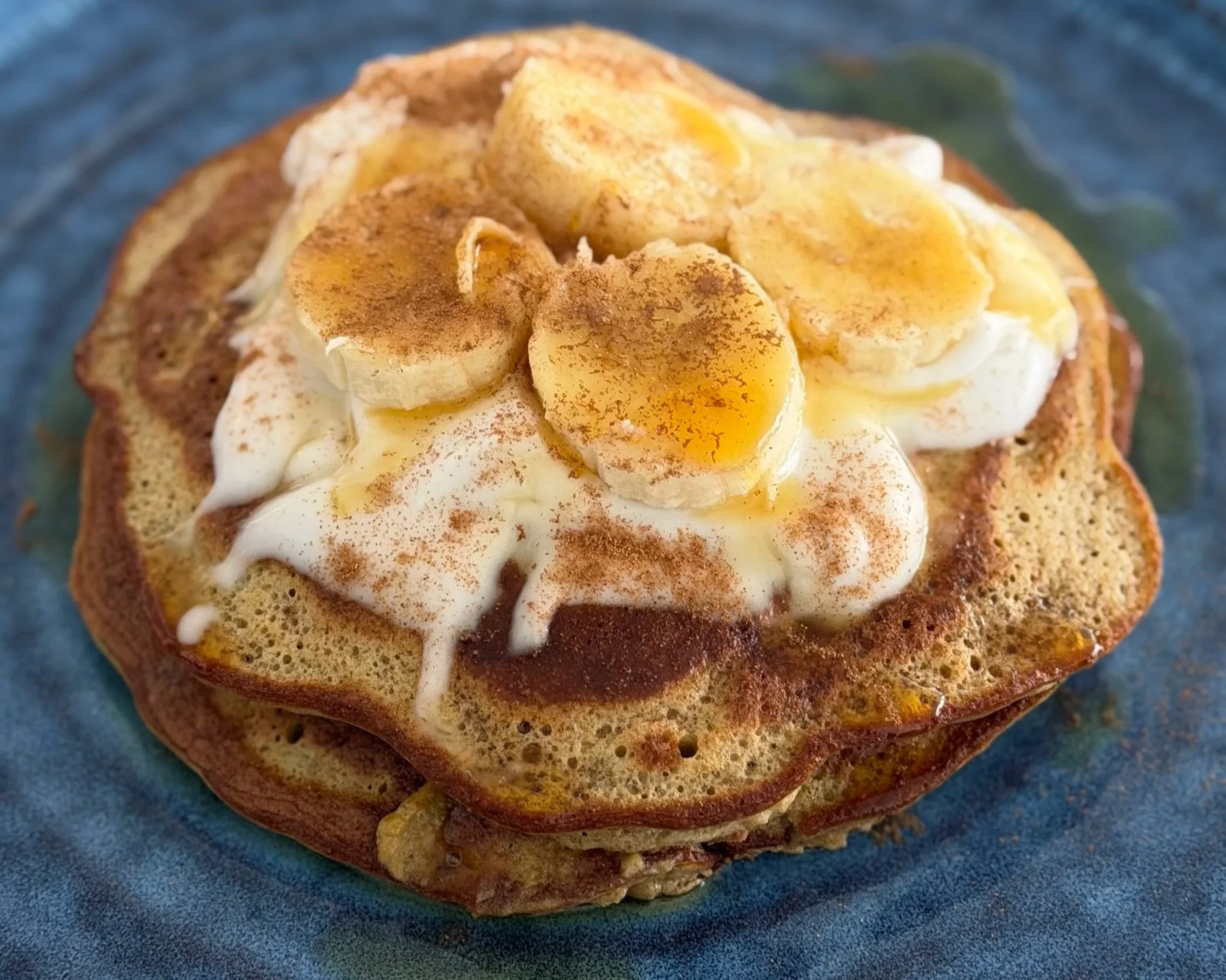 Banana Protein Pancakes