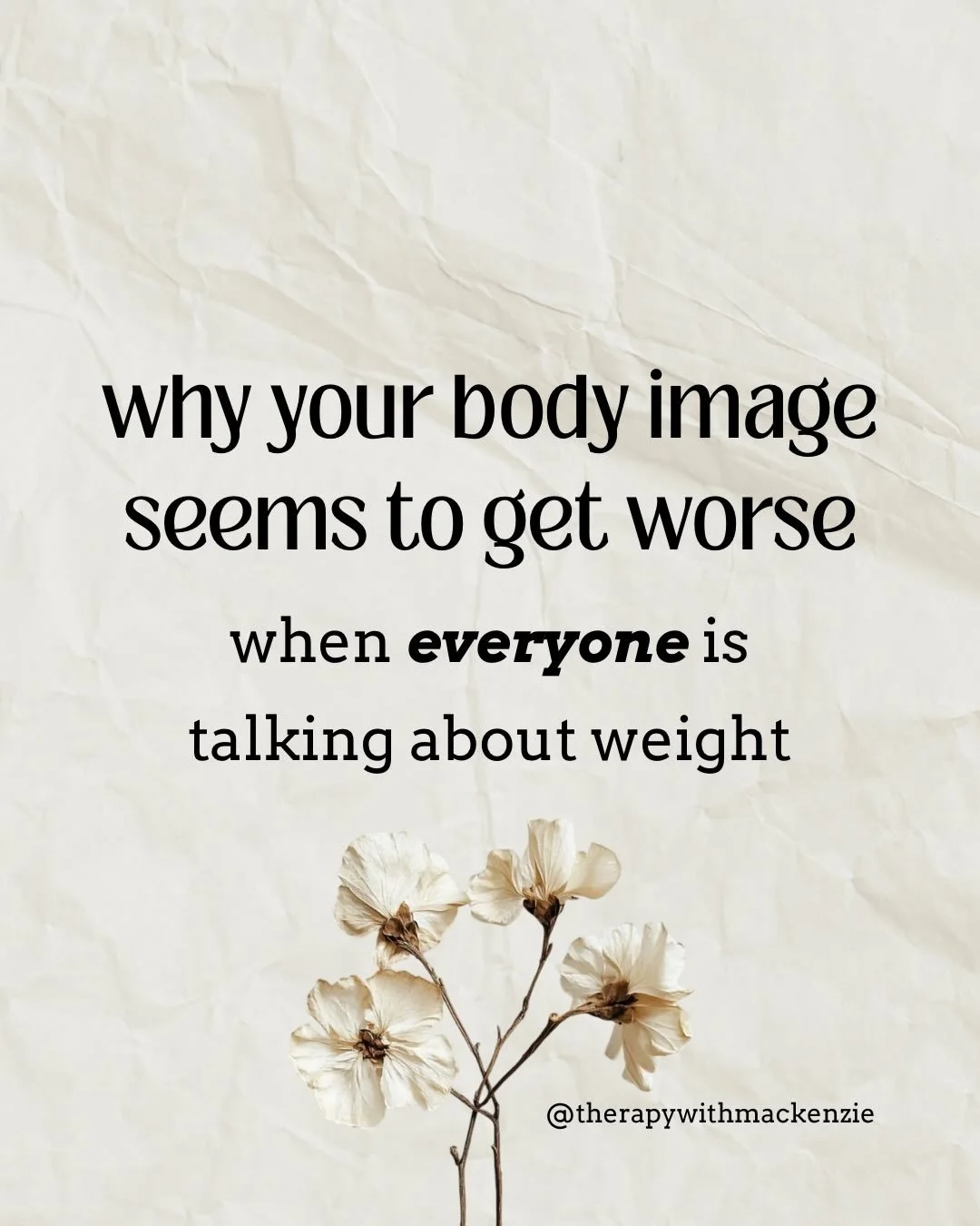 If your body image has felt more challenged lately, I&rsquo;m not surprised. If you are seeing more &amp; more content around dieting, losing weight, GLP-1s, etc. you aren&rsquo;t wrong or exaggerating. It&rsquo;s not a coincidence that you might fee