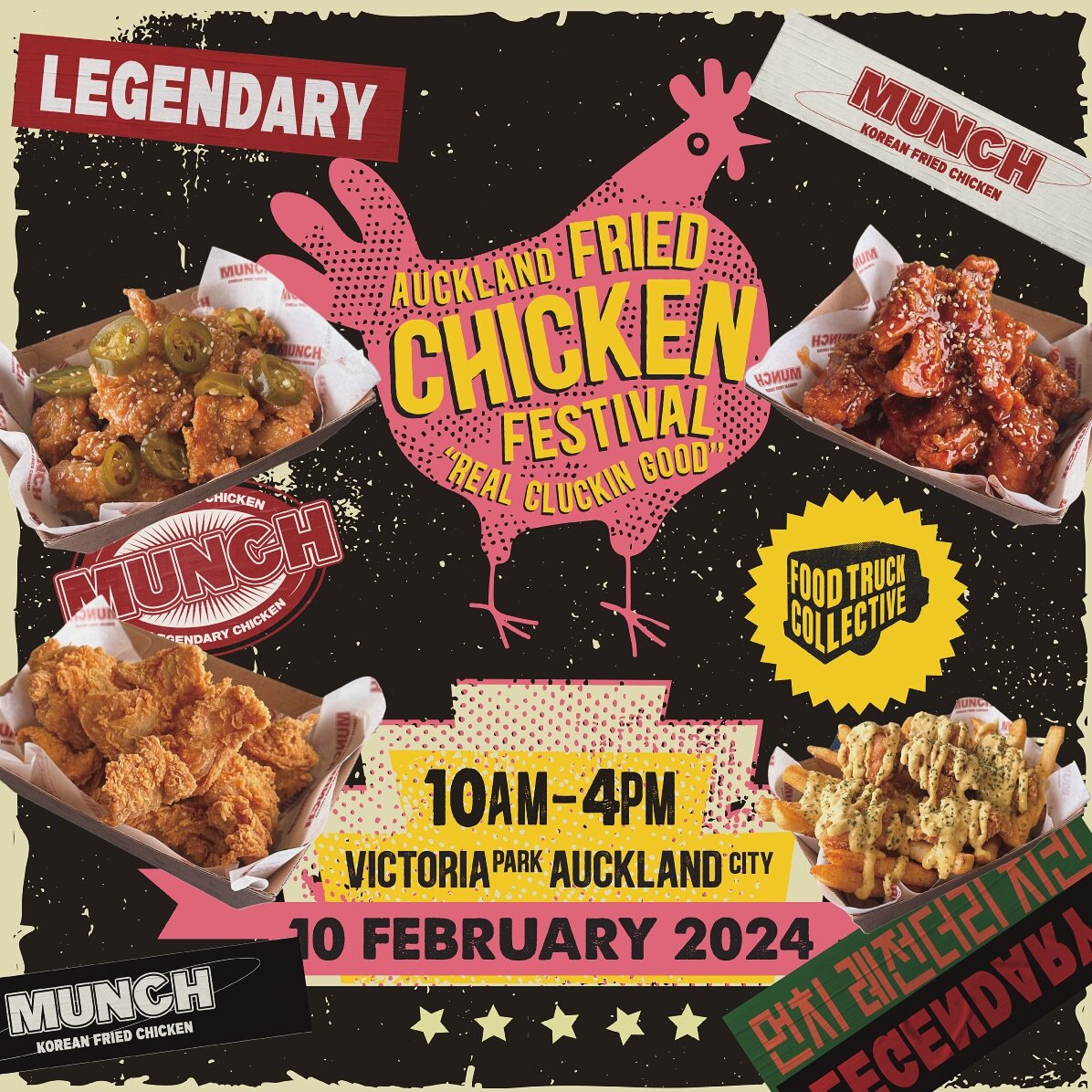 📌 The Fried Chicken Festival is back in 2024 at Victoria Park on 10th February and we are attending!! We&rsquo;re super excited to be heading along and bringing you the best fried chicken dishes to feast on🍗🤟

Tickets are now live on eventfinda, h
