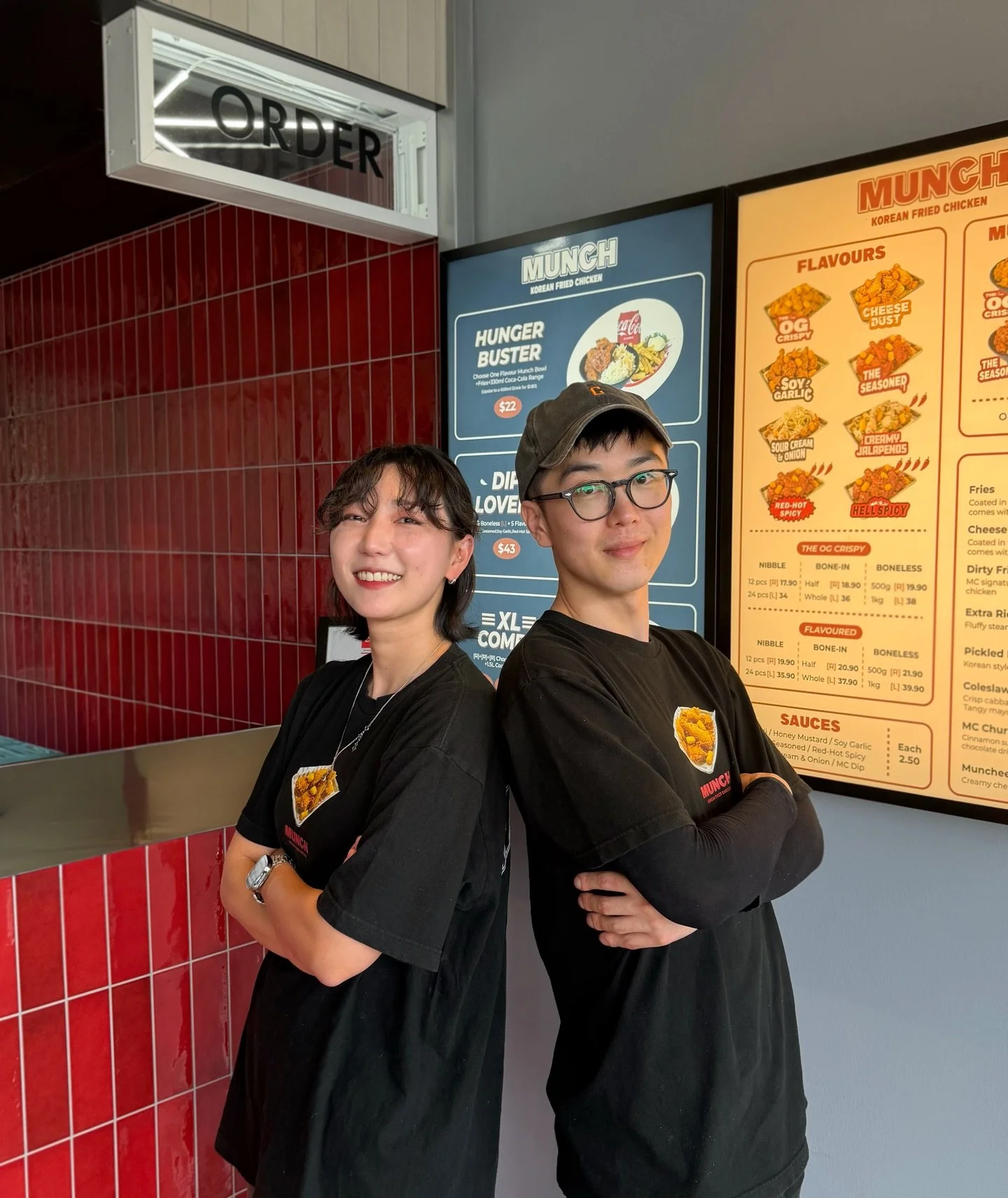 They always ask about the crunch, the glaze, and the heat, but the secret ingredient isn&rsquo;t actually a secret. It&rsquo;s just us. Bringing the best Korean Fried Chicken energy to the counter every single day. See you at Munch🍗🔥

#Munch #Korea