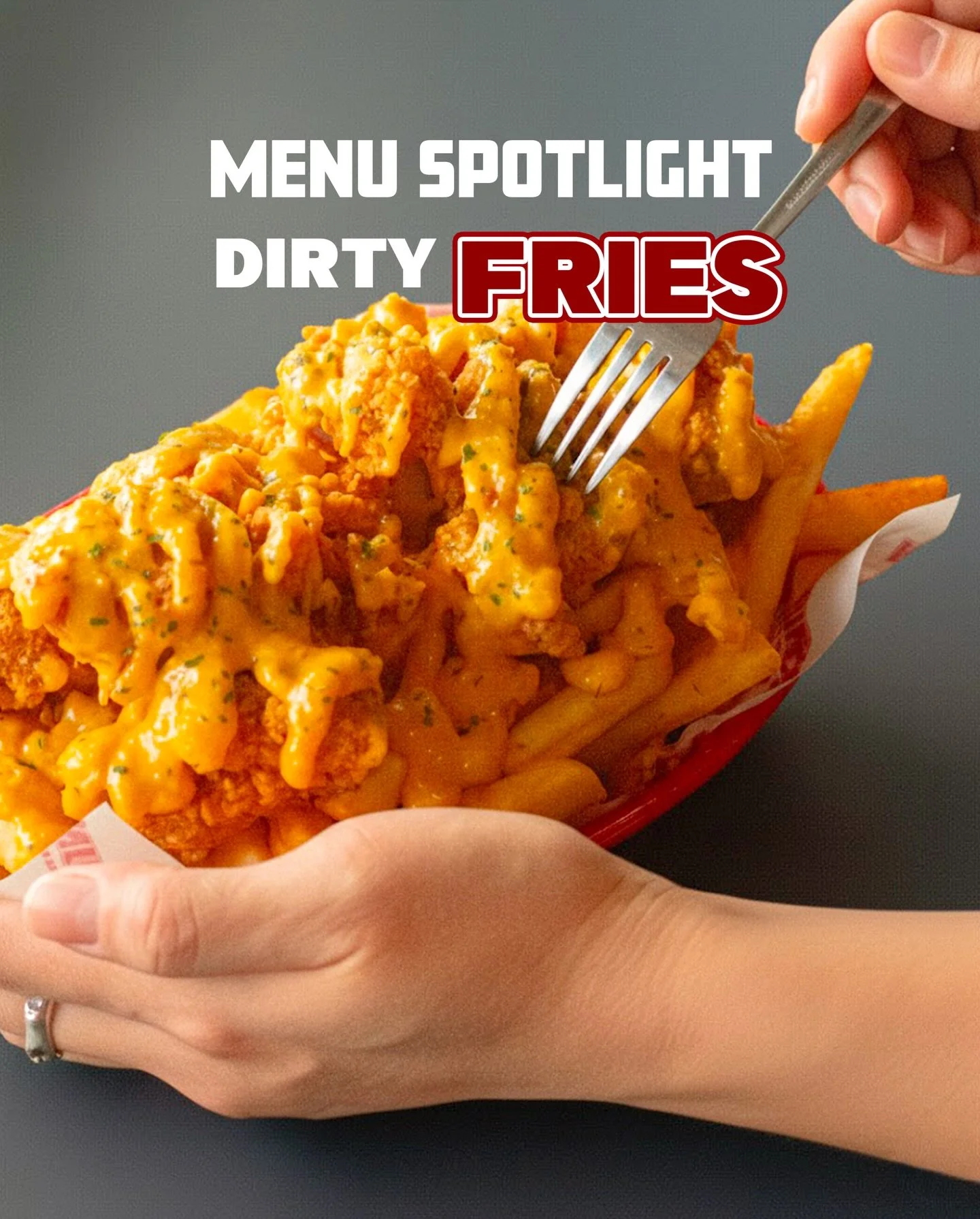 Messy? Yes. Worth it? Absolutely. Dive into our Dirty Fries, loaded, crunchy, legendary. 🍟🔥 

#DirtyFries #MunchChicken #FoodieFaves