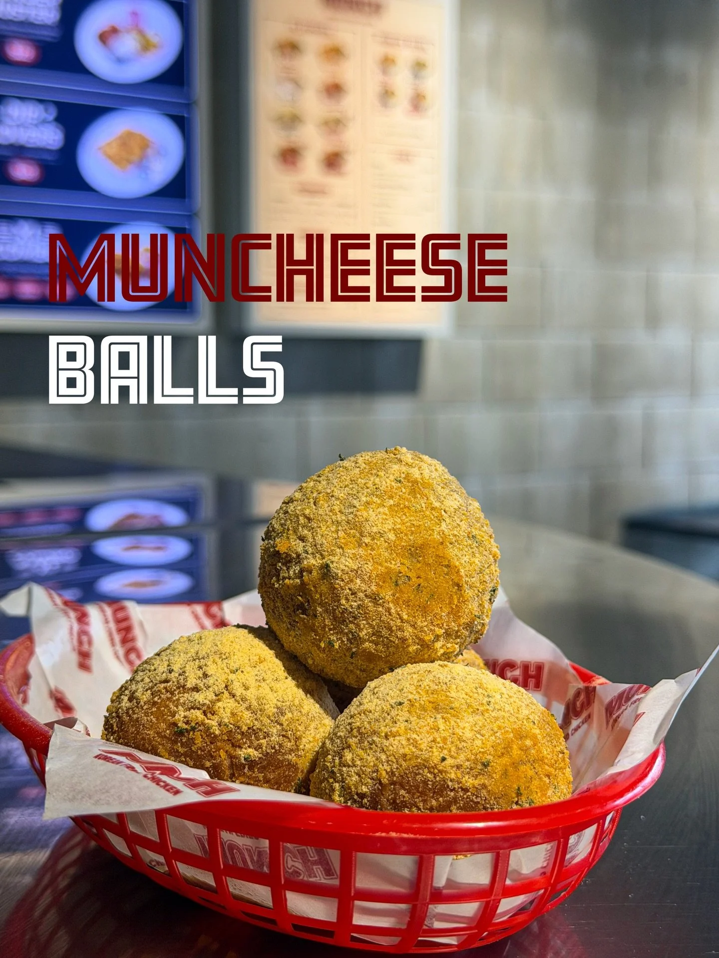 It&rsquo;s like an Easter eggs filled with cheese 🤤

MUNCHESSE BALLS 🫡

#munchchicken #muncheese
