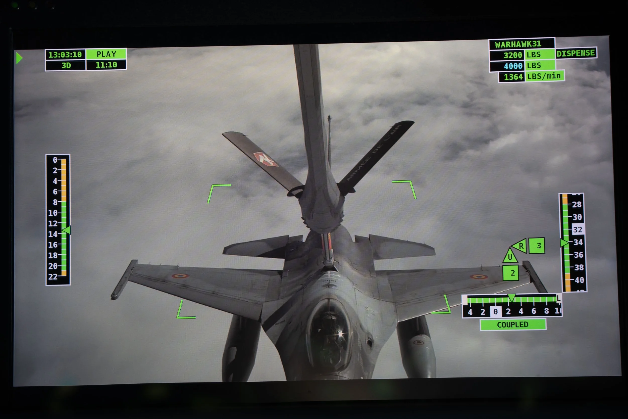Vols de ravitaillement en vol par l'A330 MRTT