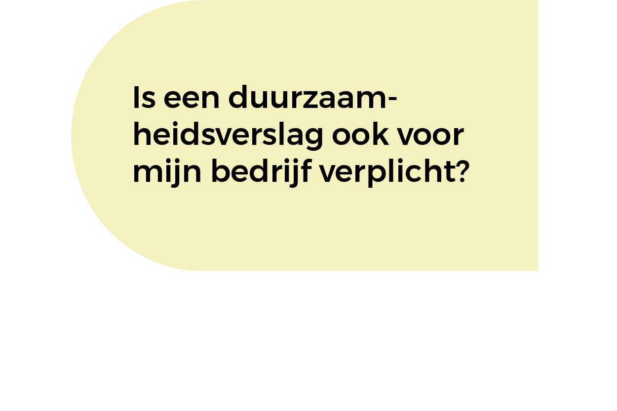 Is een duurzaamheidsverslag ook voor mijn bedrijf verplicht? 🌱