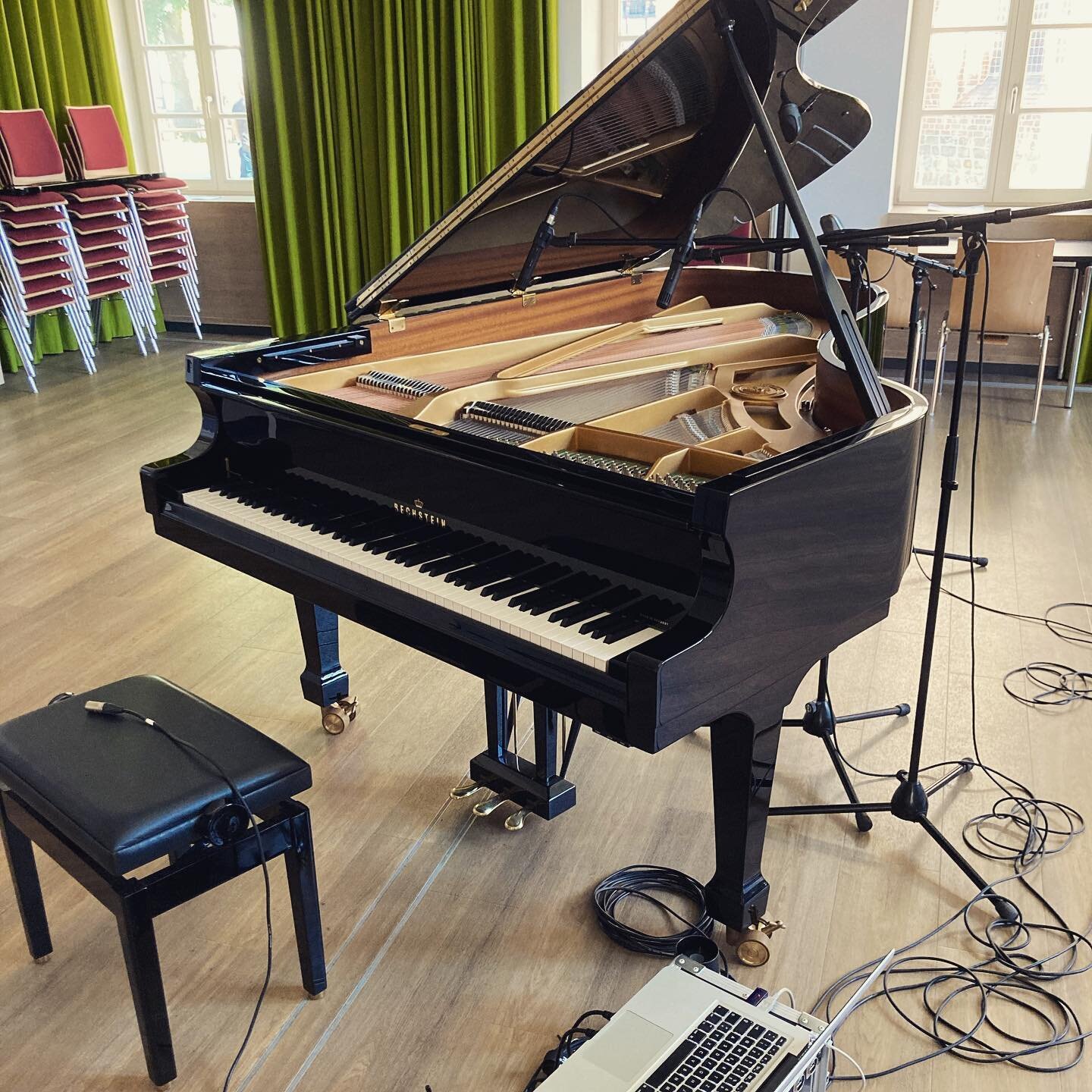 Piano Recording f&uuml;r @taroja.klangpoesie 
#piano #bechstein #recording #horizontstudio #sennheiser #neumannmicrophones #machterguteklang