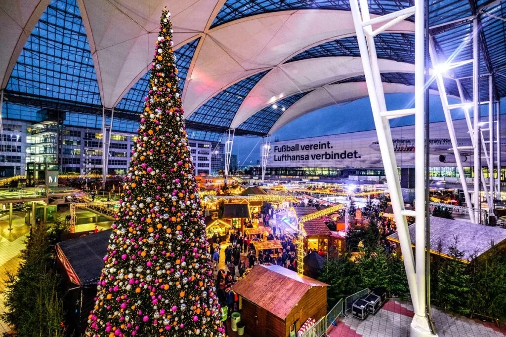Airport Advertising at Christmas and why it captures Festive Attention