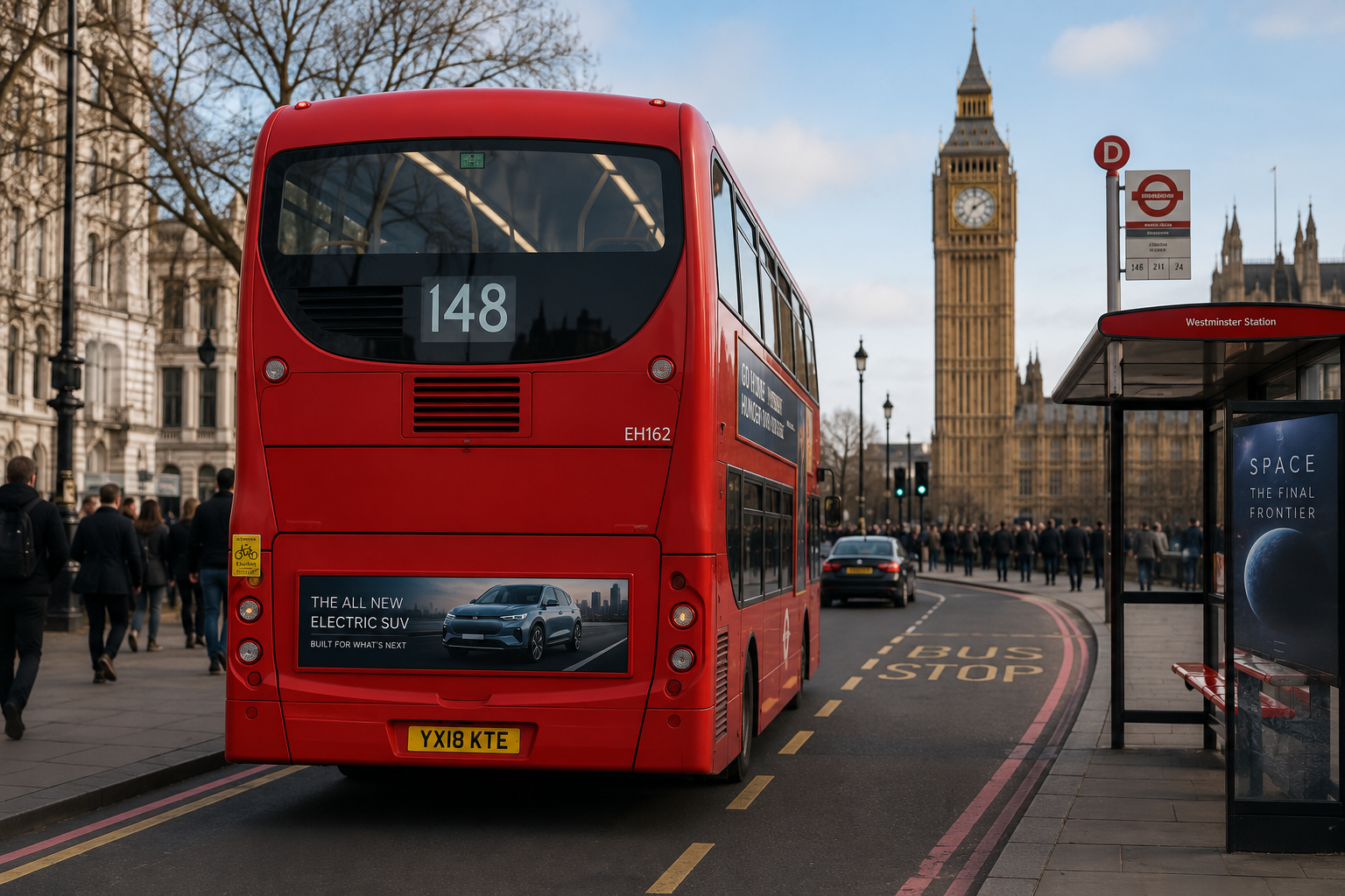 How Automotive Brands Use Transport Advertising
