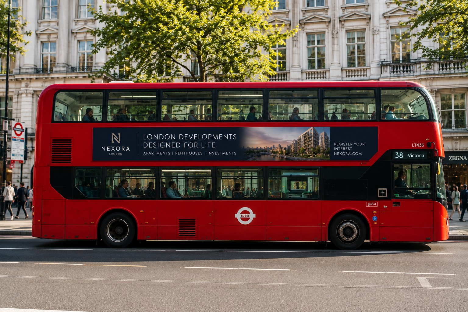 How Real Estate Brands Use Bus Advertising