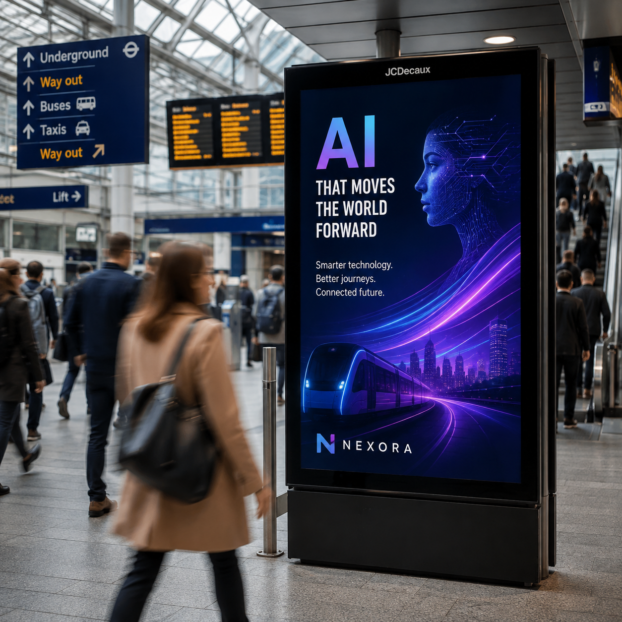 How AI Is Making Transport Advertising Smarter