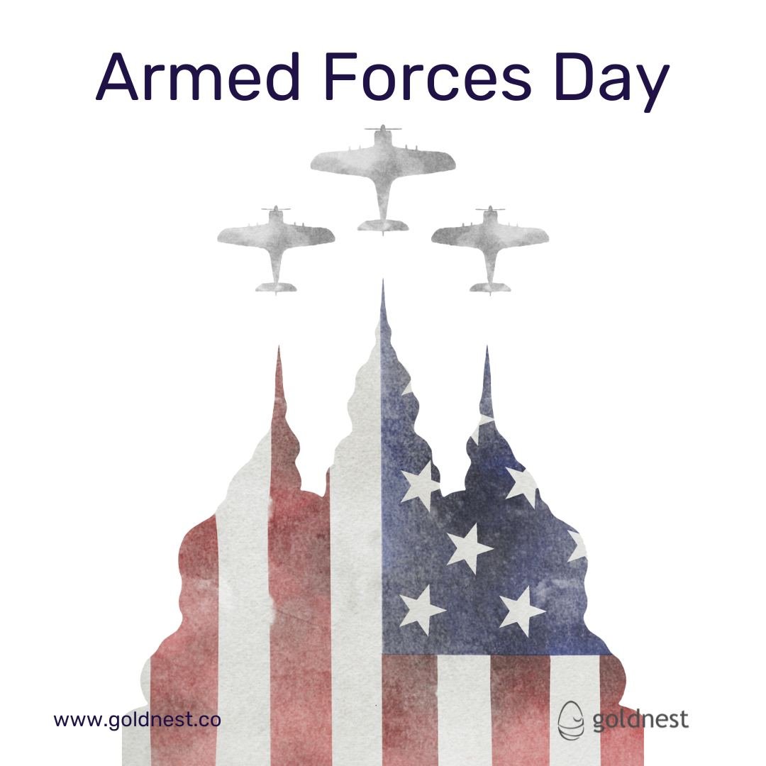 Armed Forces Day! 

This Armed Forces Day, let's extend our deepest gratitude to the courageous men and women who serve in the U.S. military. From the Army to the Air Force, the Navy to the Marines, and the Coast Guard, we salute each and every servi
