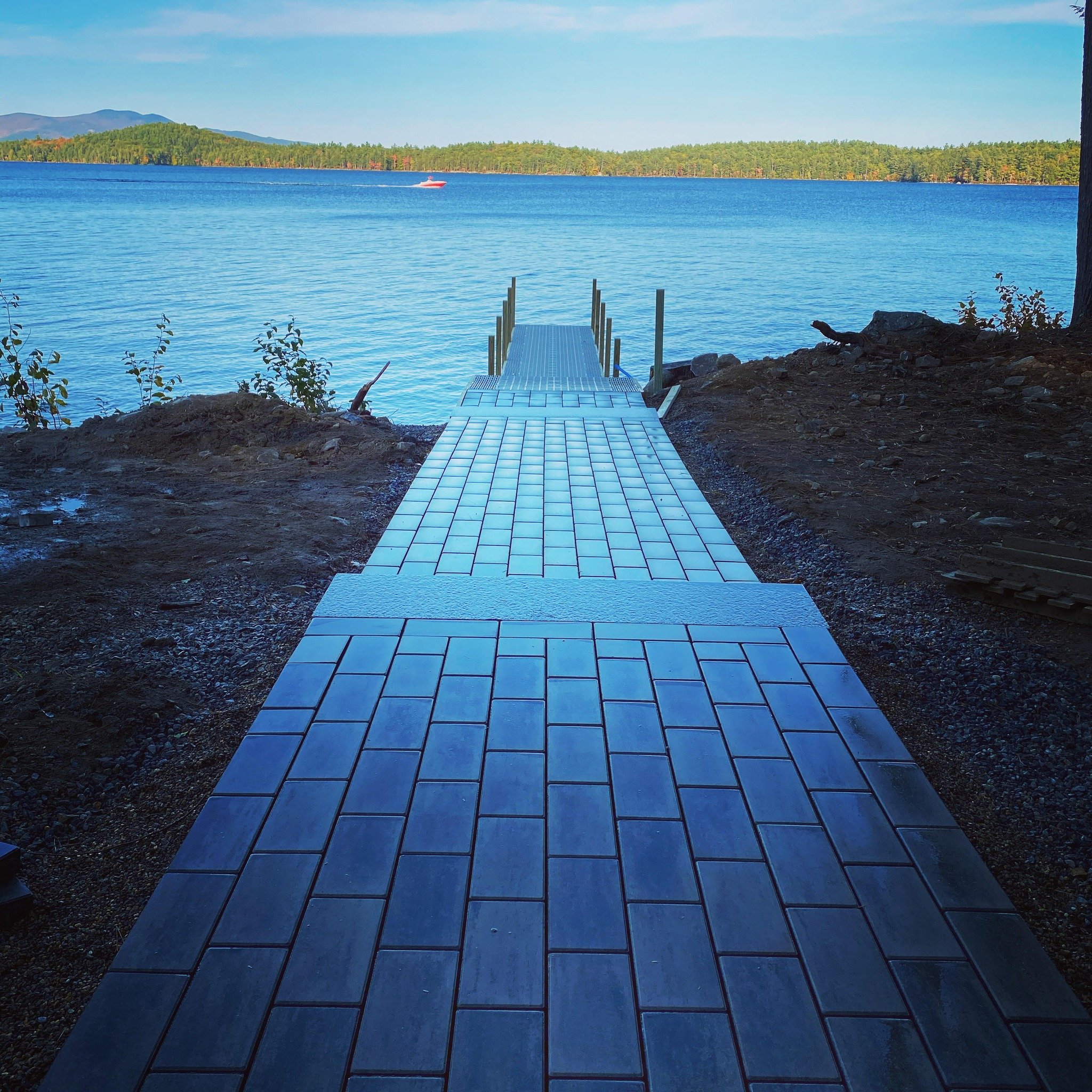 Walkway to Dock, Beautiful Winni Lakeside.jpg