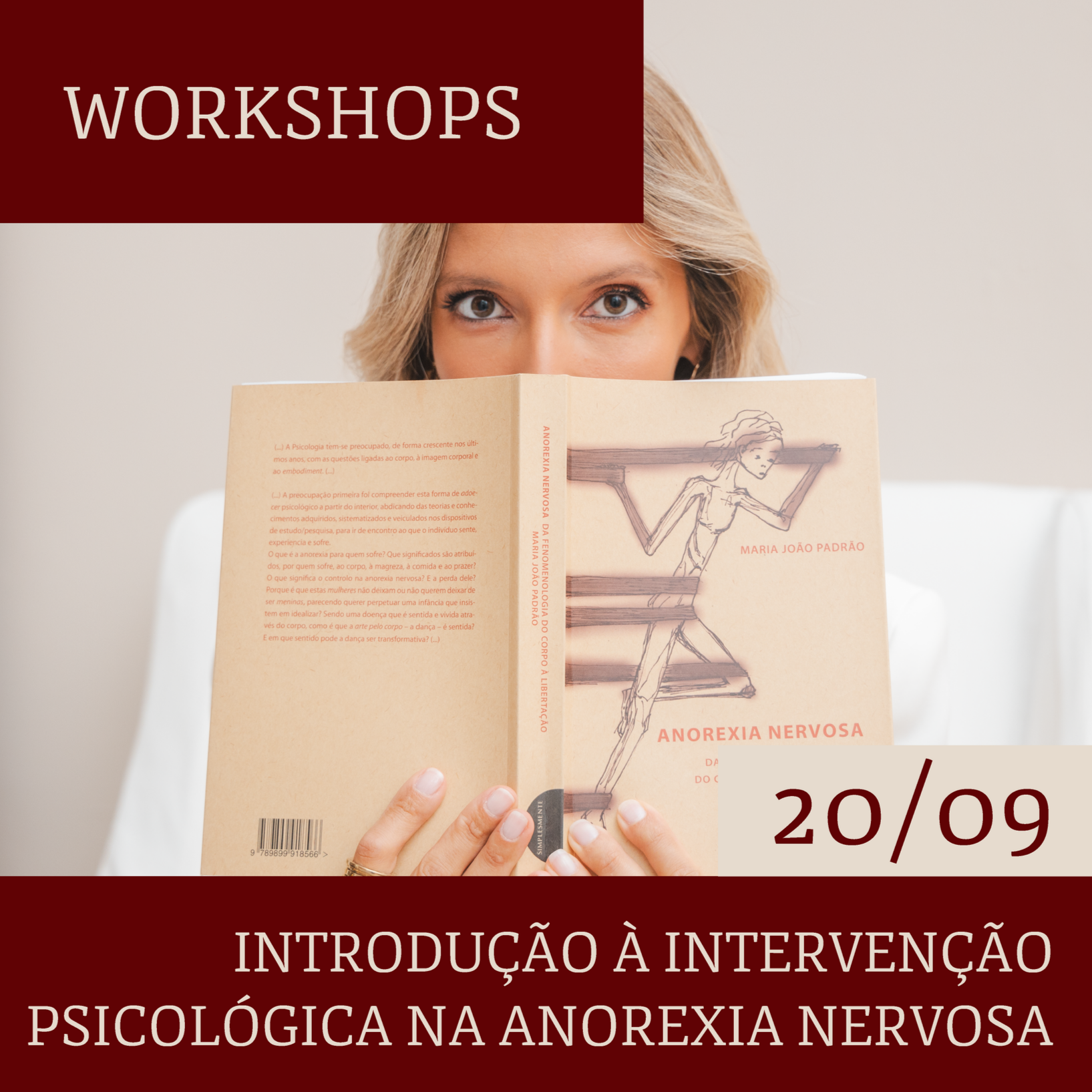 WORKSHOP | Introdução à Intervenção Psicológica na Anorexia Nervosa: Conhecer para intervir.