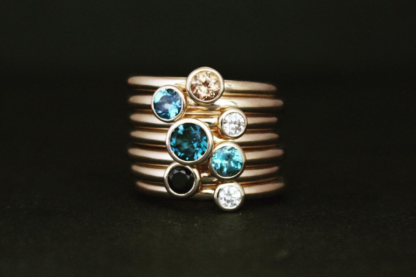 ✨ Stacking Rings ✨

A special commission for a lovely client who I&rsquo;ve made several things for before and have got to know well over the years 🤗
It&rsquo;s always an honour to be trusted to make something that holds real emotion and sentiment. 