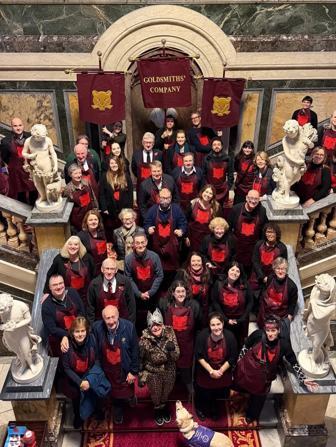 The Lady Mayors Show 🎊🎉

On Saturday I had the privilege of taking part in The Lady Mayors Show as part the walking float representing Goldsmiths&rsquo; Company.
Touted as the oldest, longest, best loved and least-rehearsed civic procession in the 