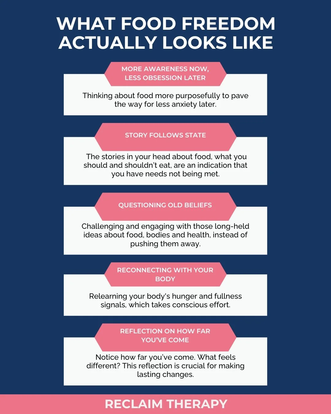 Food Freedom: What It Really Means in ED Recovery | Eating Disorder ...