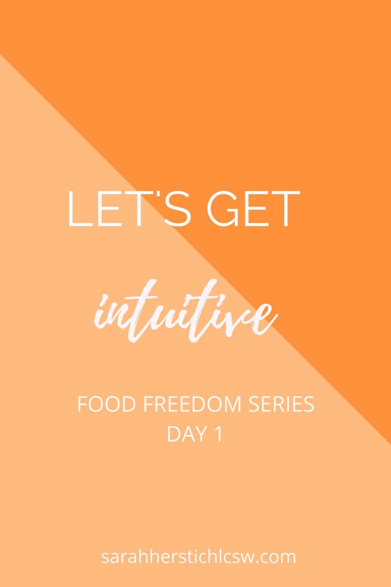 Let's Get Intuitive