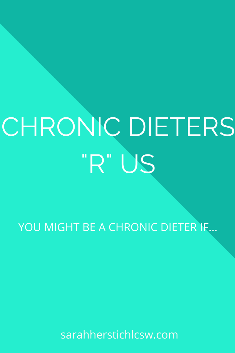 Chronic Dieters "R" Us
