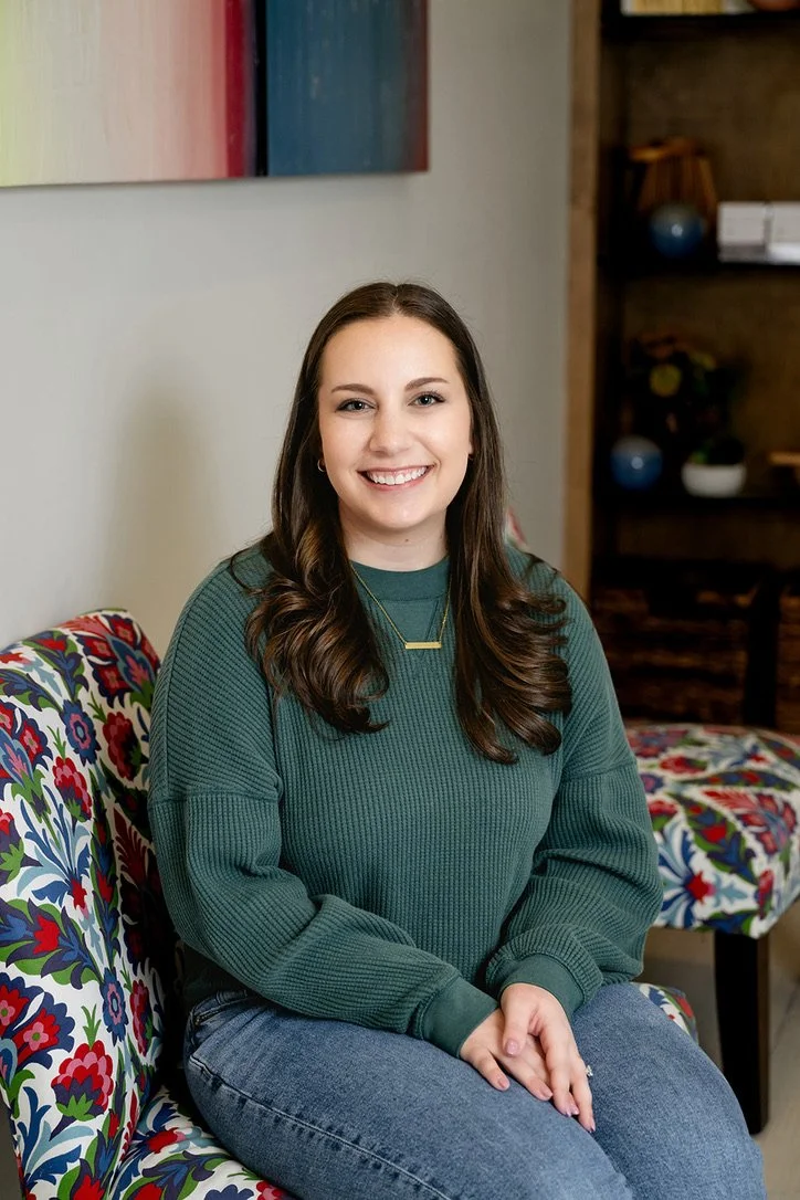 Ashley Fox, a professional counselor who provides online therapy in Pennsylvania, eating disorder treatment in Pennsylvania and trauma treatment near me.