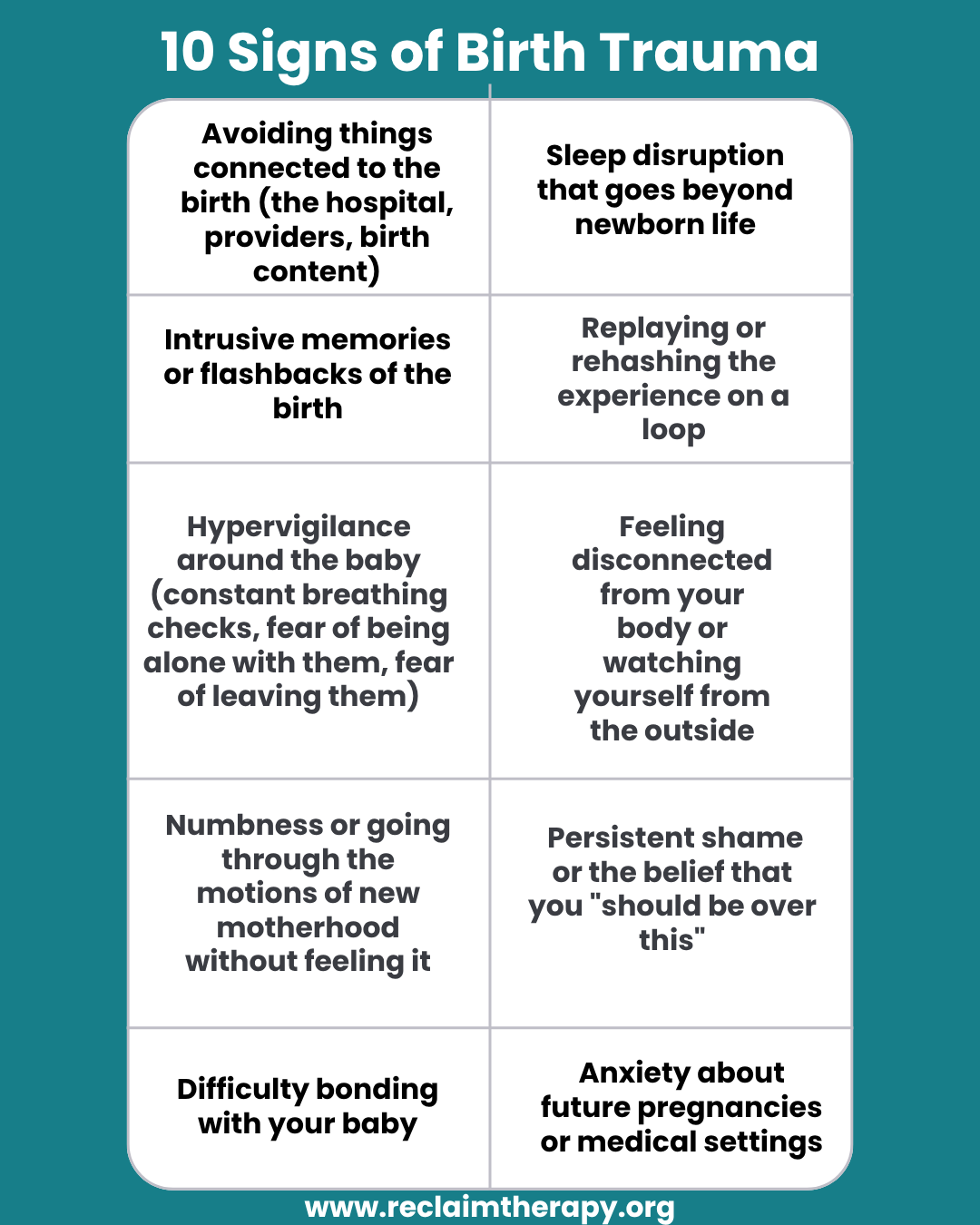 Birth trauma therapy and EMDR for unresolved postpartum trauma in Pennsylvania