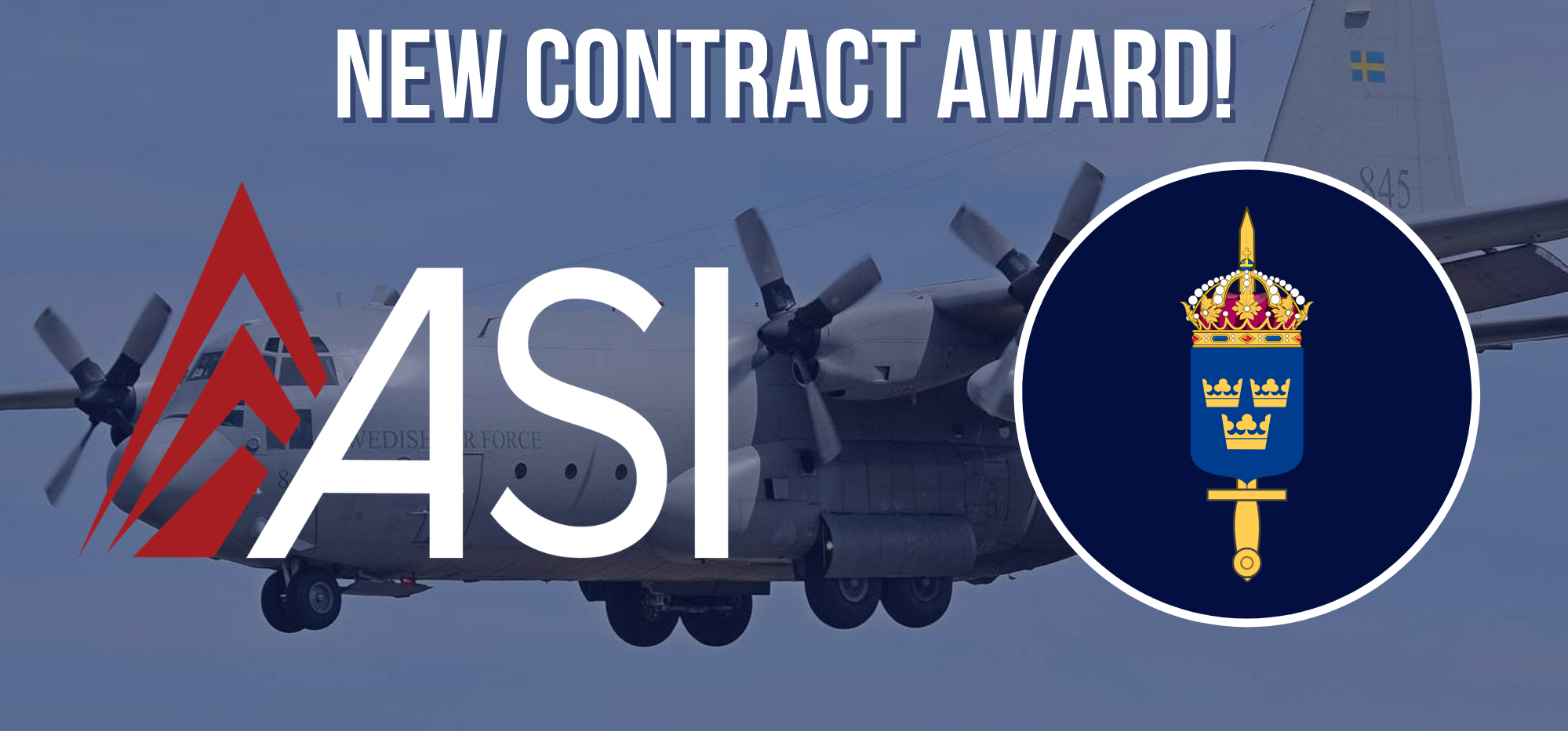 ASI Selected to Upgrade Swedish Air Force C-130H Full Flight Simulator&nbsp;