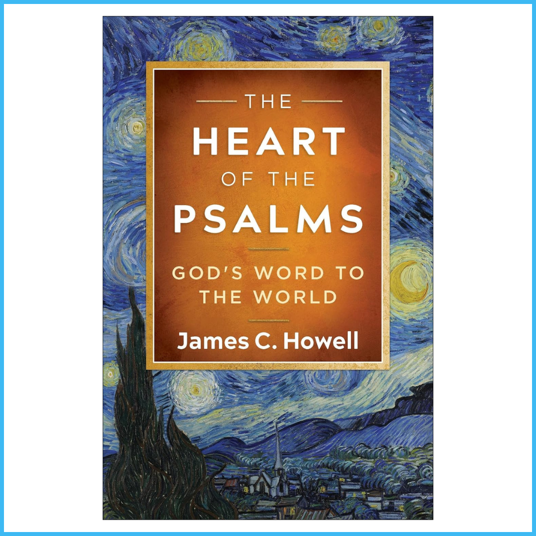 Book Cover For a book called "The Heart of the Psalms"